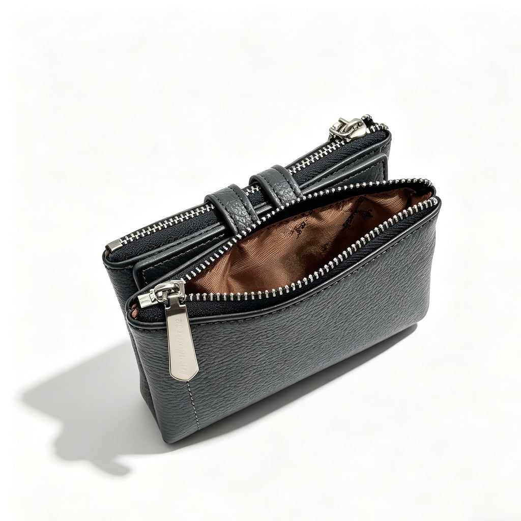 PU Leather Short Wallet