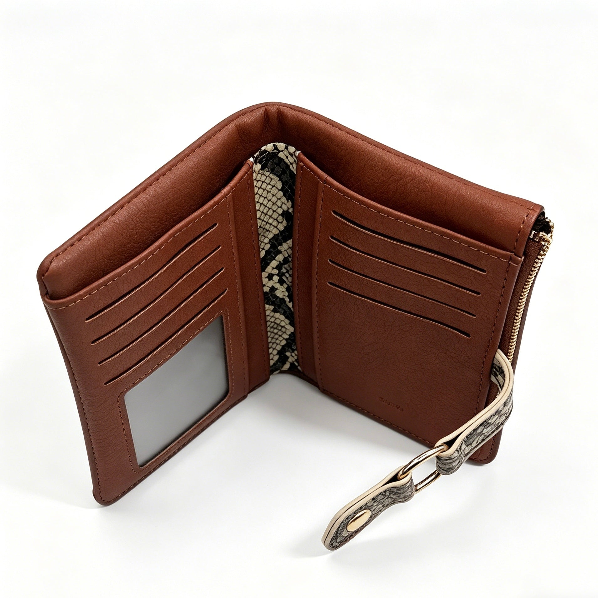 Chic Genuine Leather Long Wallet