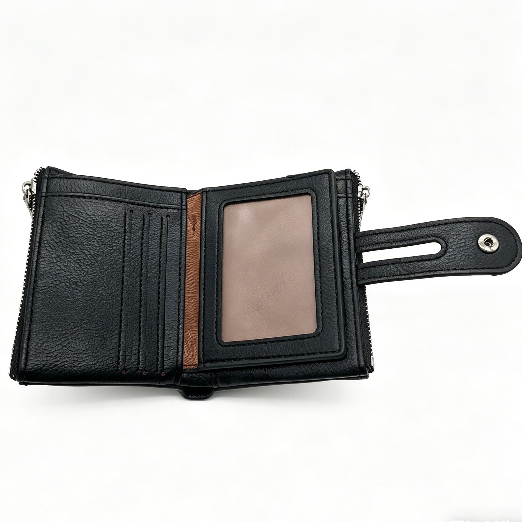PU Leather Short Wallet
