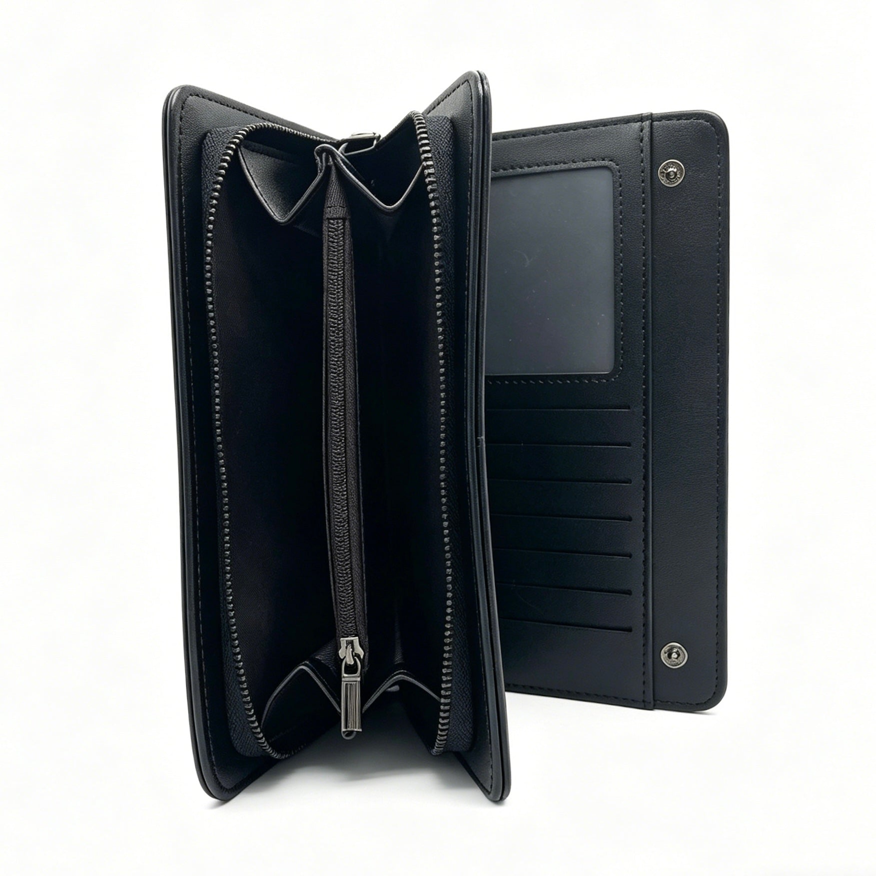 PU Leather Long Wallet