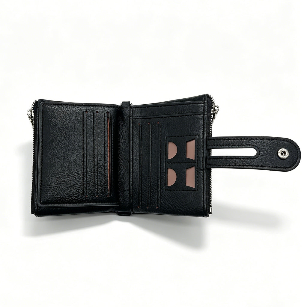 PU Leather Short Wallet