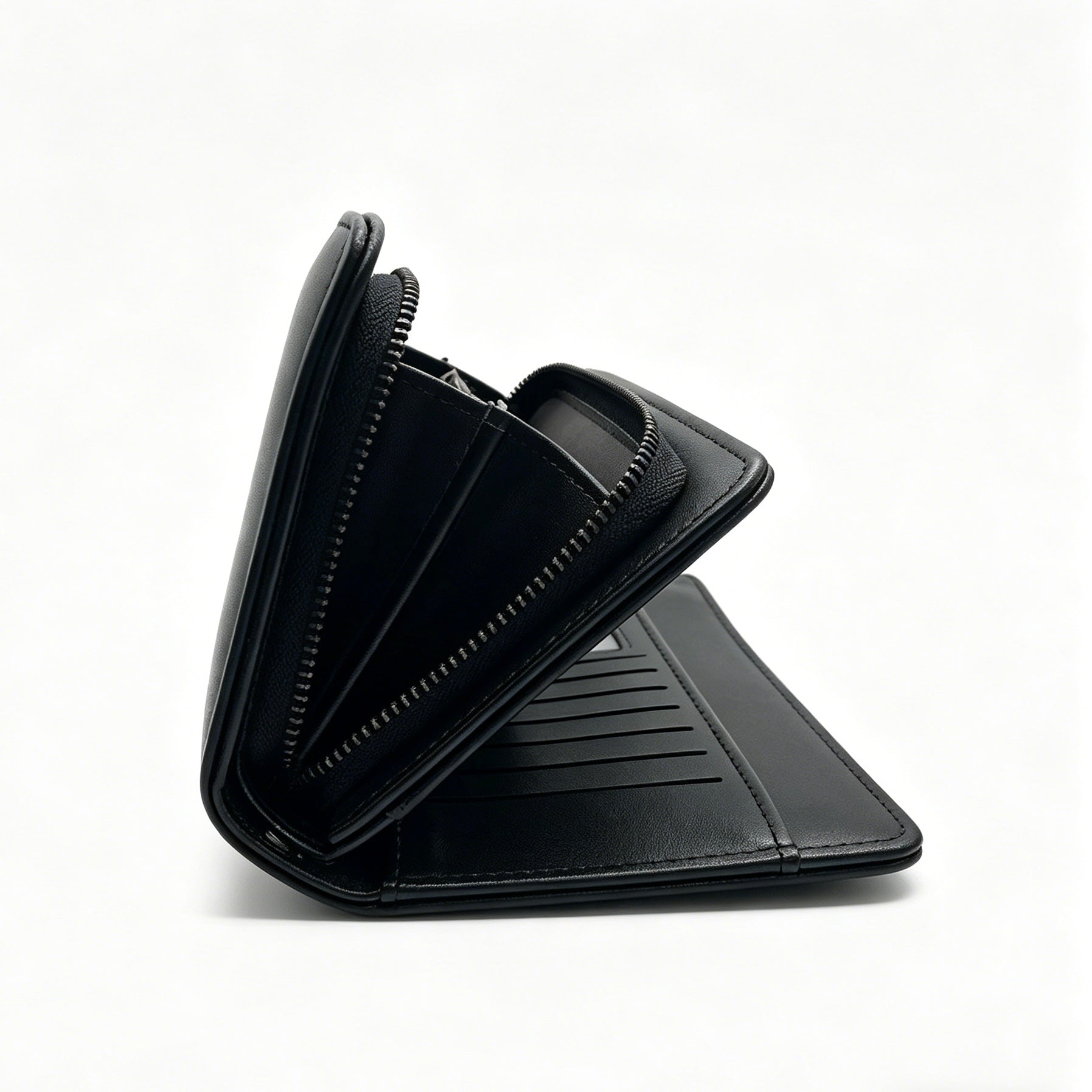 PU Leather Long Wallet