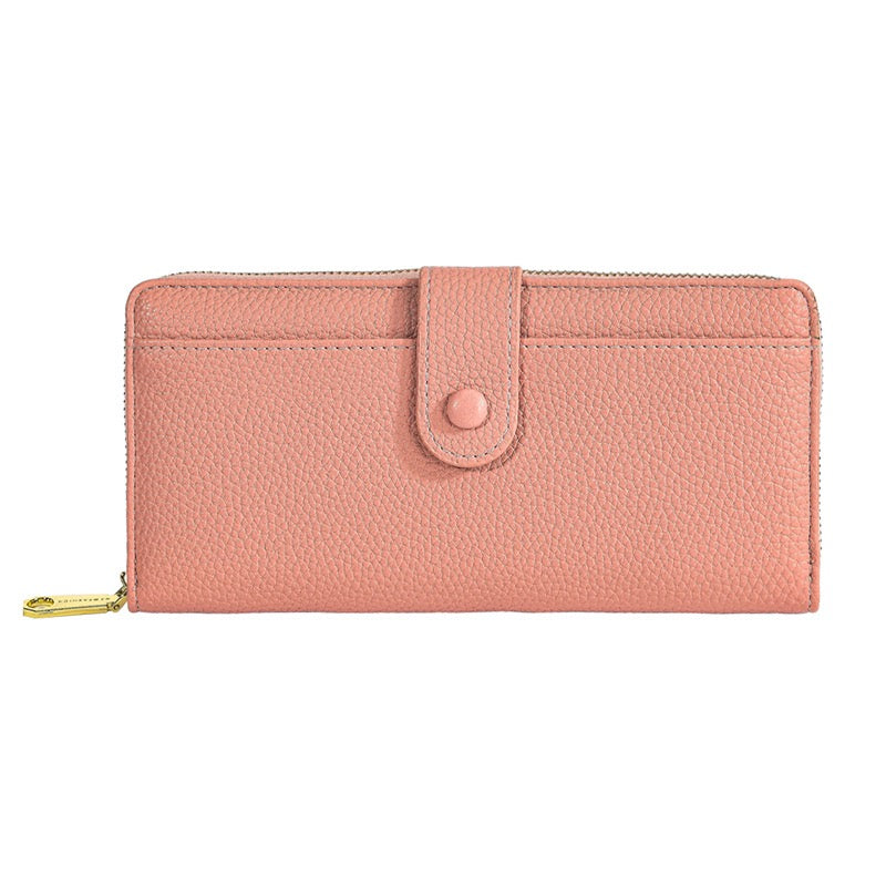 Women's PU Leather Long Wallet