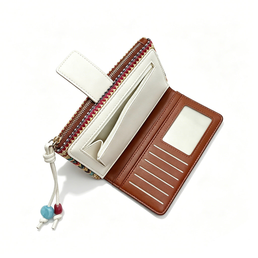 PU Leather Long Wallet