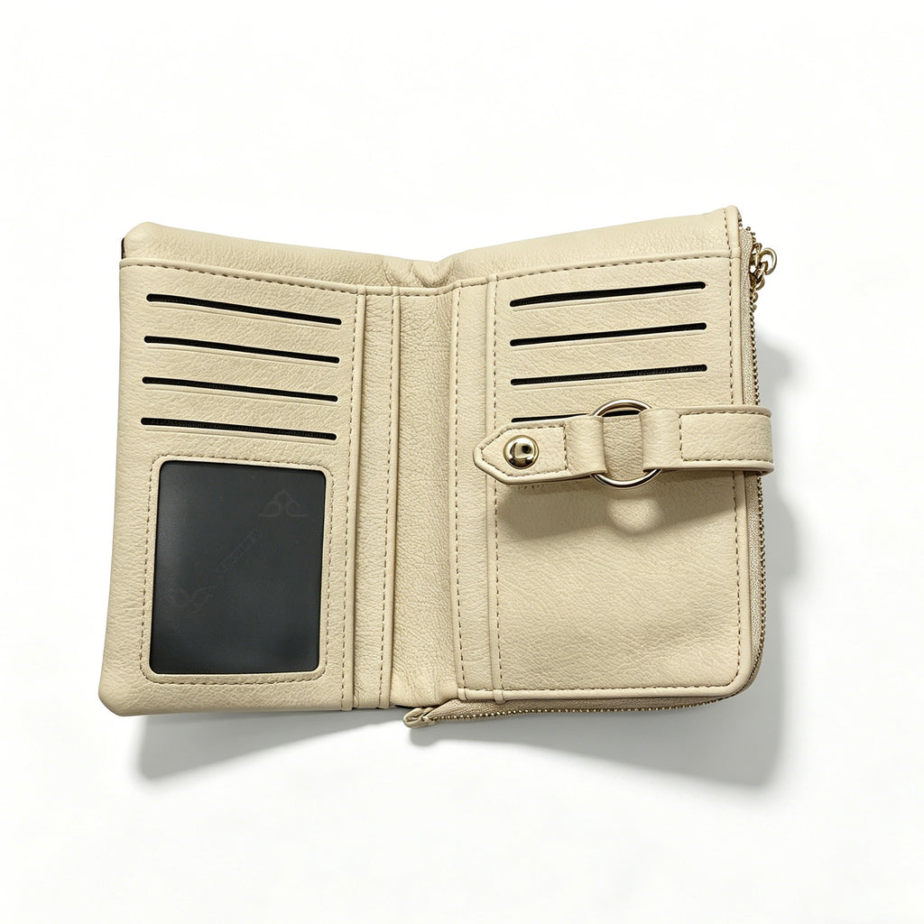 PU Leather Medium Wallet