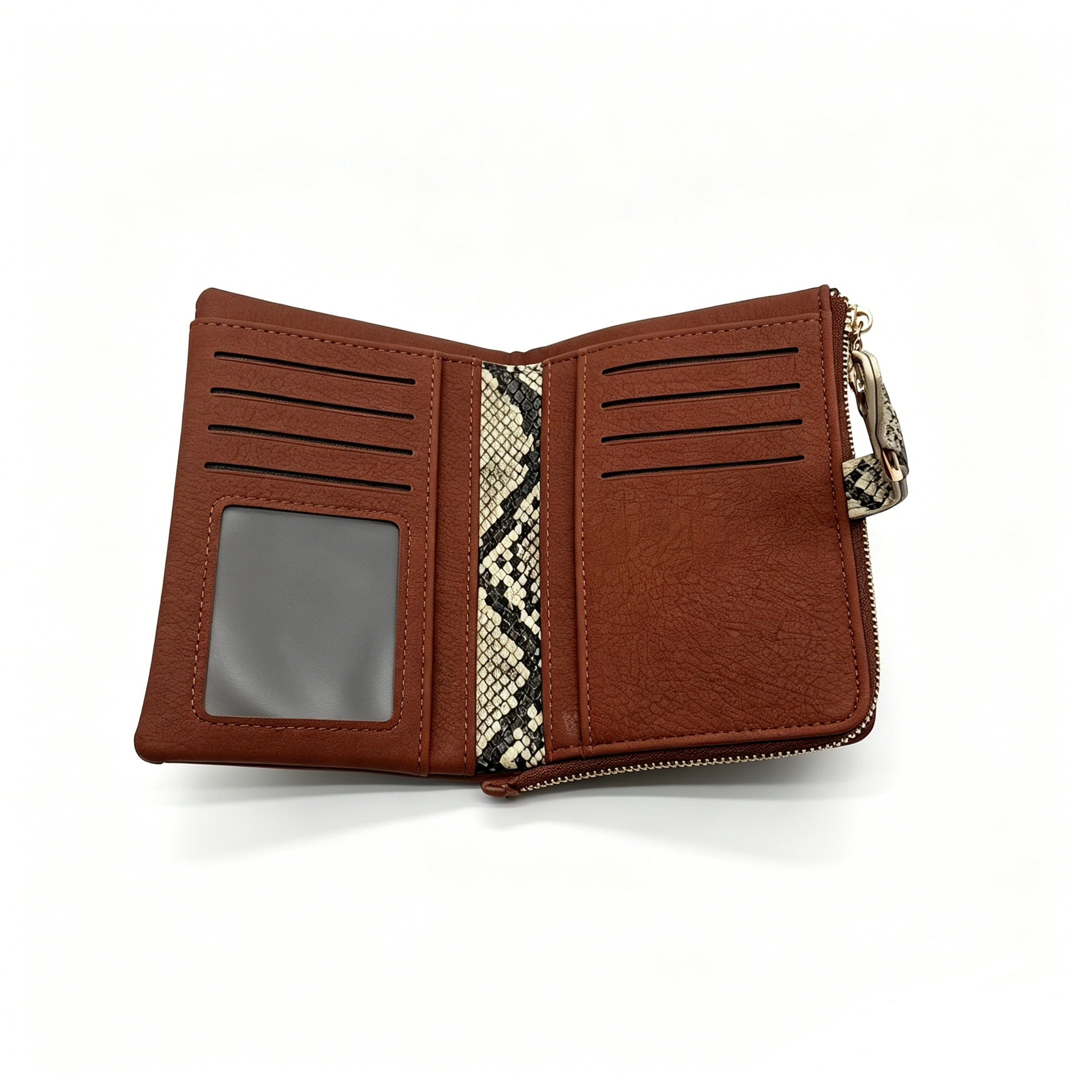 Chic Genuine Leather Long Wallet