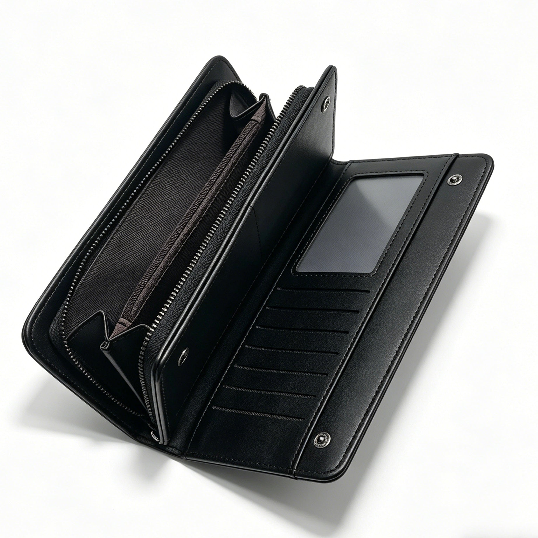 PU Leather Long Wallet
