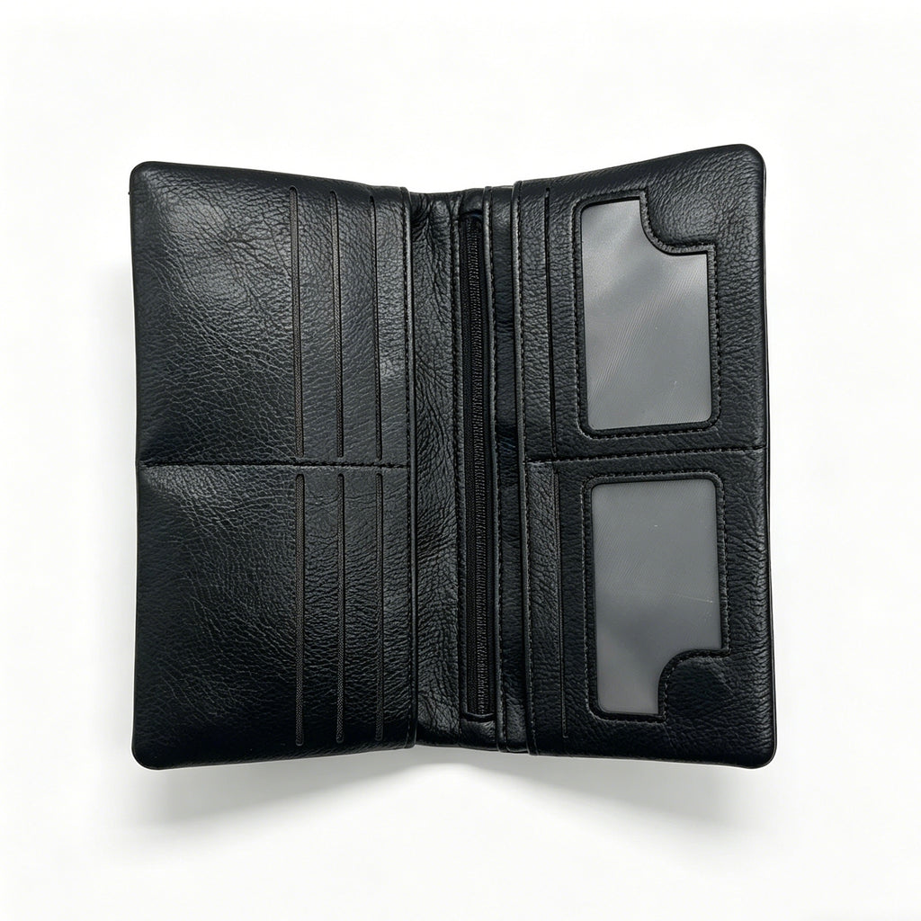 PU Leather Long Wallet